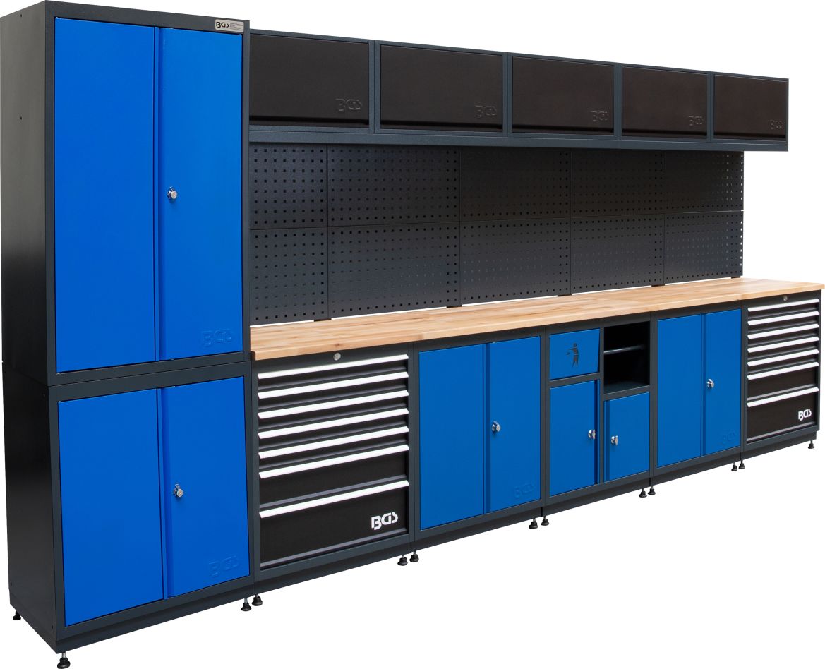 BGS 80130 Wandsysteem compact hout 6 modules