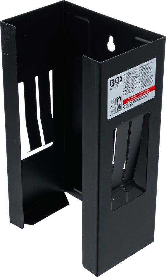 BGS 74673 Magnetische handschoen- en zakdoekdoos houder 253 x 143 x 95 mm
