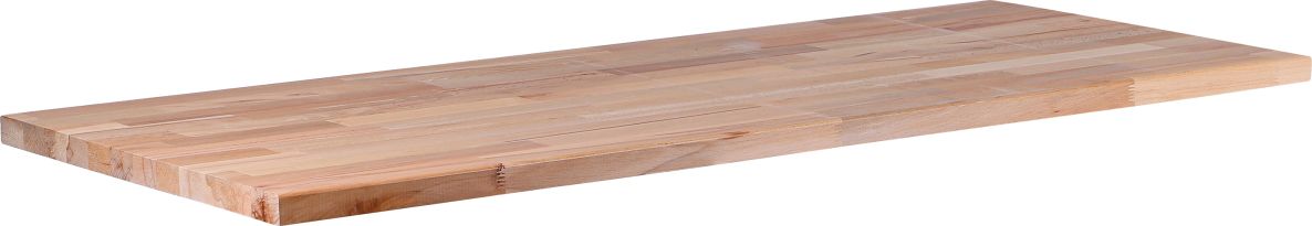 BGS 80208 Massief houten werkblad 1300 x 550 x 30 mm