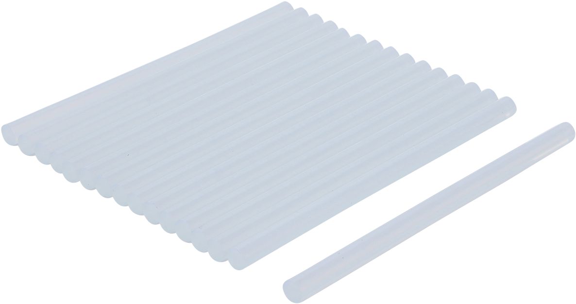 BGS Do It Yourself 80852 Lijmpatronen transparant Ø 11 mm, 200 mm 16-delig