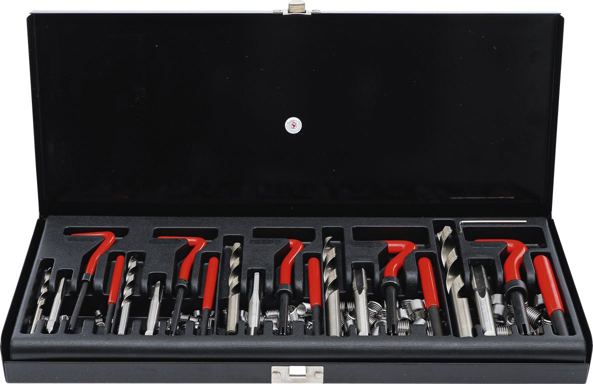 BGS Do It Yourself 19500 Schroefdraad reparatieset M5 - M12 130-delig