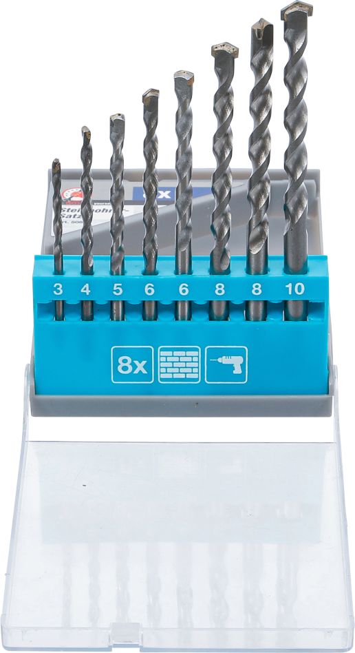 BGS Do It Yourself 50806 Steenboorset 3 - 10 mm 8-delig