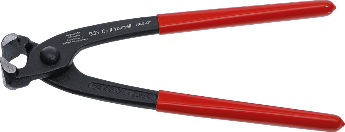 BGS Do It Yourself 75825 Vlechttang DIN ISO 9242A 220 mm