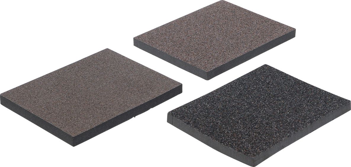BGS Do It Yourself 80821 Polijstsponzenset K 46, 80, 120 3-delig