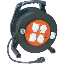 QwattPro 1311001 BigEZ Kabelhaspel 25mtr 3x1,50