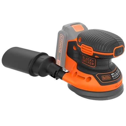 Black & Decker BDCROS18N-XJ Excenterschuurmachine 125 mm 18 Volt excl. accu's en lader
