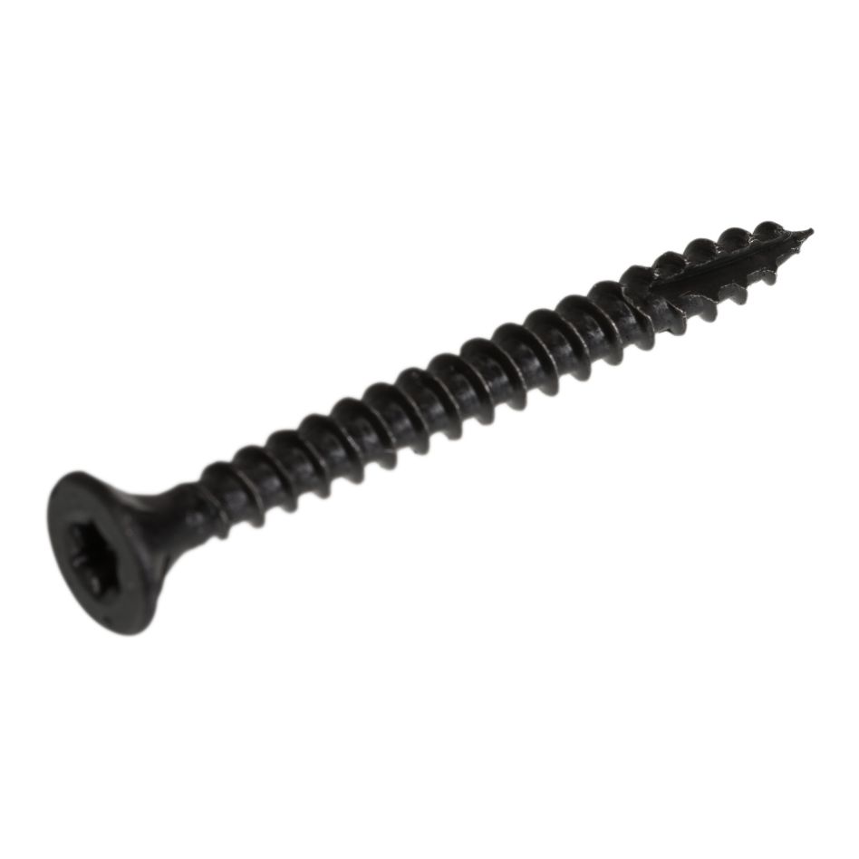 Blackline 6904.20.13520 Spaanplaatschroef HCP Zwart PK TX-20 +Snijpunt 3.5 x 20 mm - 100 stuks