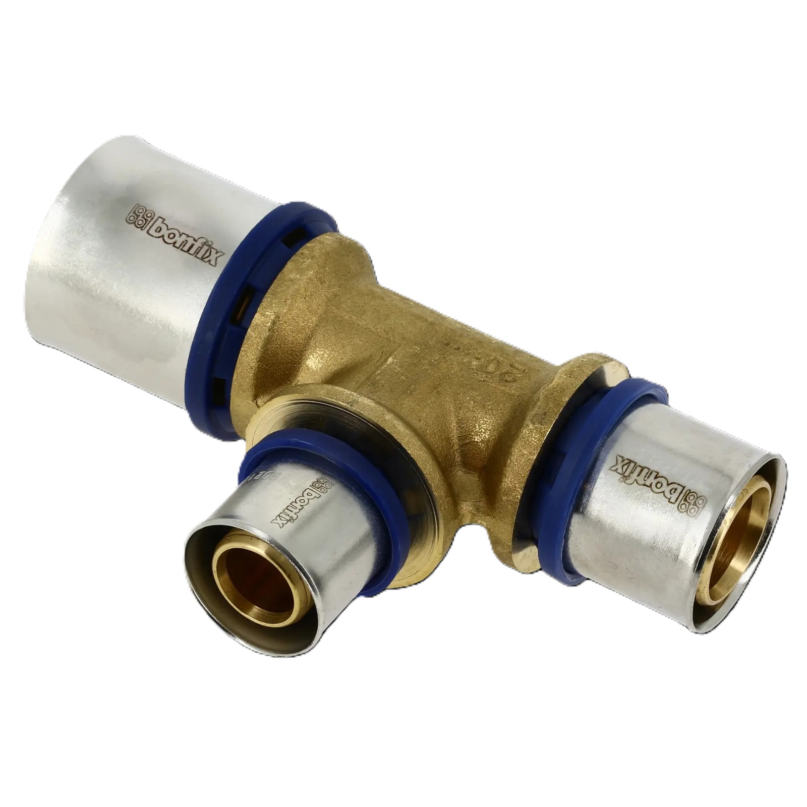 Bonfix 2000891 Alu-pers verloop T-stuk 40 x 26 x 32 mm