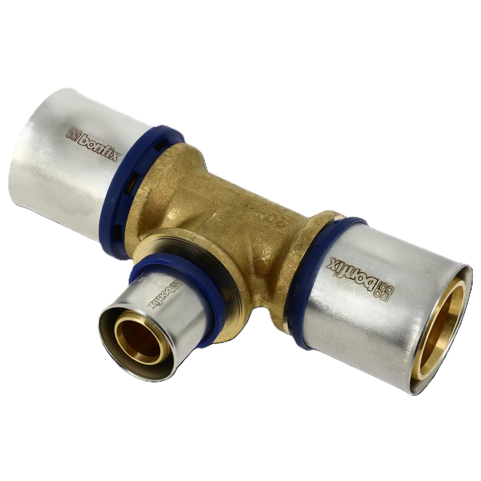 Bonfix 2000892 Alu-pers verloop T-stuk 40 x 26 x 40 mm