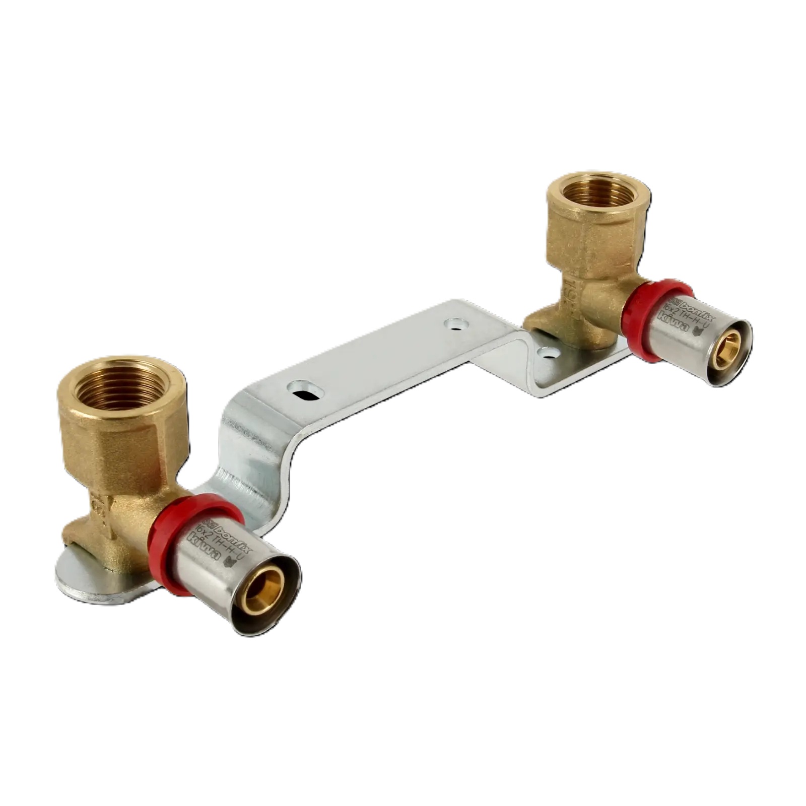 Bonfix 2001905 Alu-pers muurplaatbeugel 1/2" x 16 mm