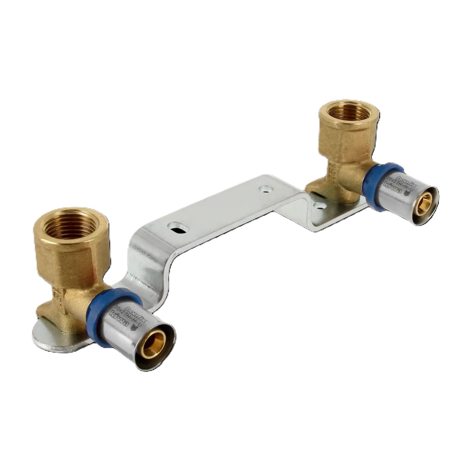 Bonfix 2001907 Alu-pers muurplaatbeugel 1/2" x 20 mm