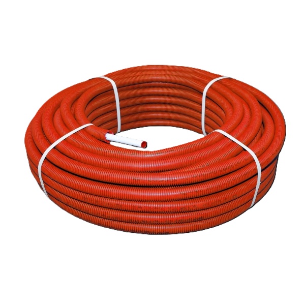 Bonfix 2003005 Alu-pers systeembuis + rode mantel 16 x 2,0 rol 50m