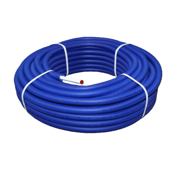 Bonfix 2003110 Alu-pers systeembuis + blauwe mantel 20 x 2,0 rol 50m