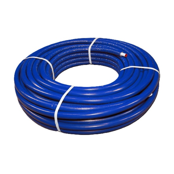 Bonfix 2003310 Alu-pers systeembuis + 6 mm iso blauw 20 x2,0 rol 50m