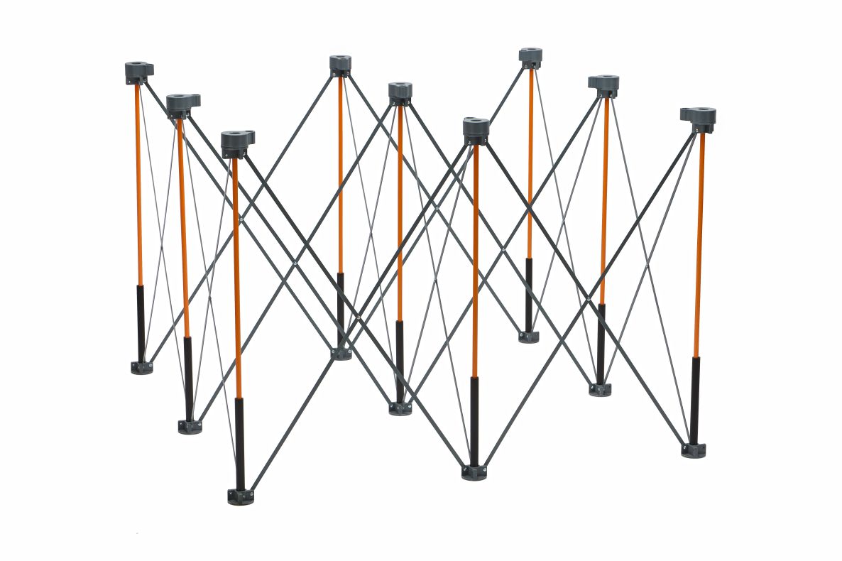 Bora CT9 Centipede vouwbare mobiele werkbank  1200 x 1200 x 915mm