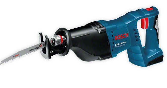Bosch Blauw 060164J000 GSA18V-Li accu reciprozaag 18V zonder accu"s en lader