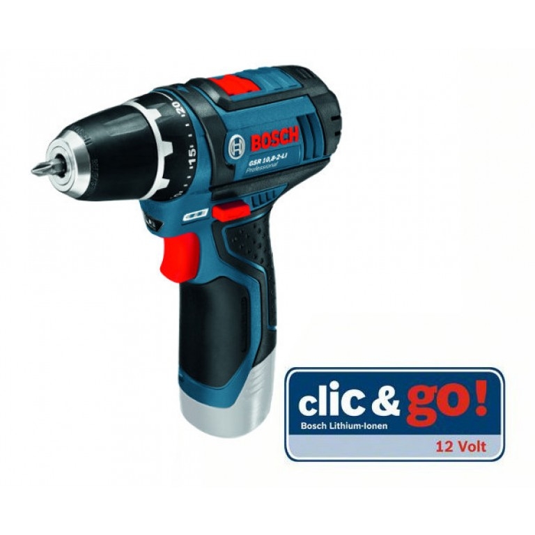 Bosch Blauw 0601868101 GSR 12V-15 Accuschroefboormachine 12V excl. accu's en lader