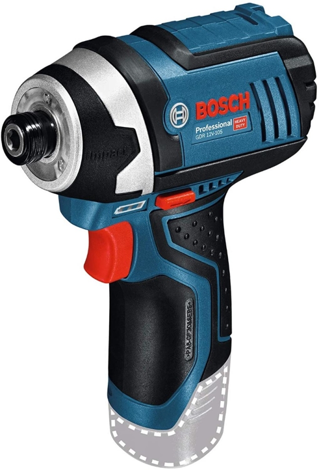 Bosch Blauw 06019A6901 GDR 12V-105 Slagschroevendraaier 12V excl. accu's en lader
