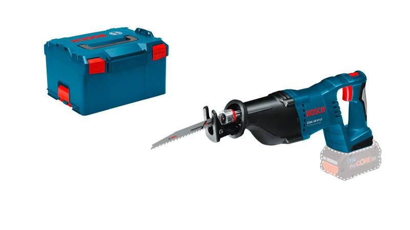 Bosch Blauw 060164J007 GSA18V-Li accu reciprozaag 18V zonder accu's en lader in koffer