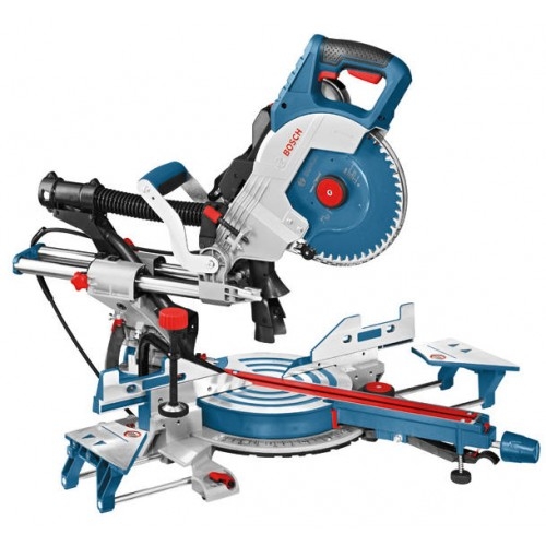 Bosch Blauw 0601B19200 GCM 8 SDE Paneelzaag Stofafzuiging 216 mm 1600 watt