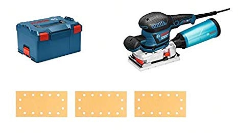 Bosch Blauw 0601292801 GSS 230 AVE Vlakschuurmachine 184x92mm 300w in L-Boxx