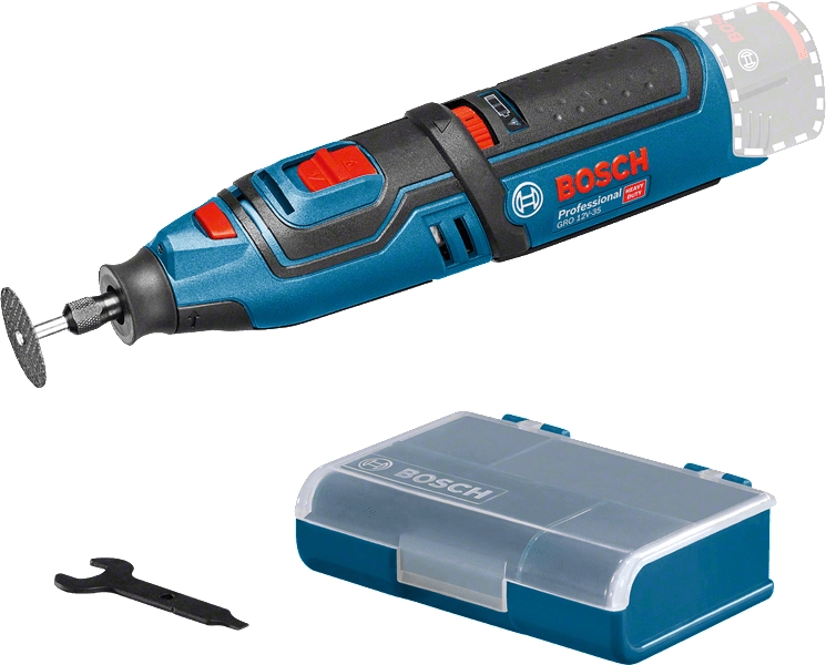 Bosch Blauw 06019C5000 GRO 12V-35 Accu Multitool 12V excl. accu's en lader