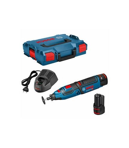 Bosch Blauw 06019C5001 GRO 12V-35 Accu-Multitool 12V 2,0Ah Li-Ion in L-Boxx
