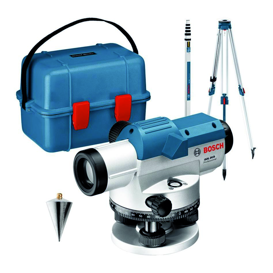 Bosch Blauw 0601068402 GOL 20 D Optisch nivelleertoestel set