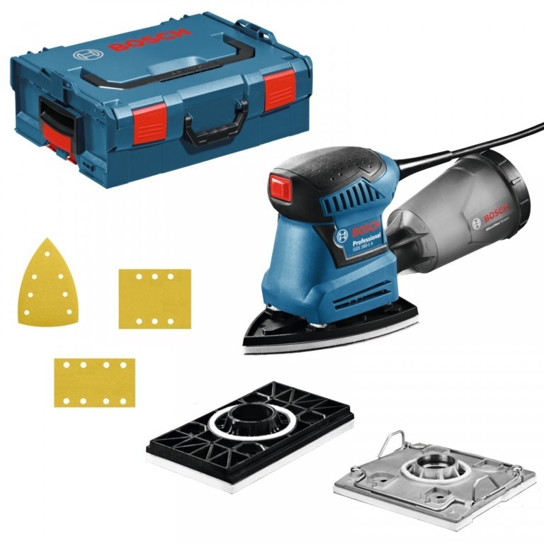 Bosch Blauw 06012A2300 GSS 160 multi Schuurmachine 3 in 1 in L-Boxx