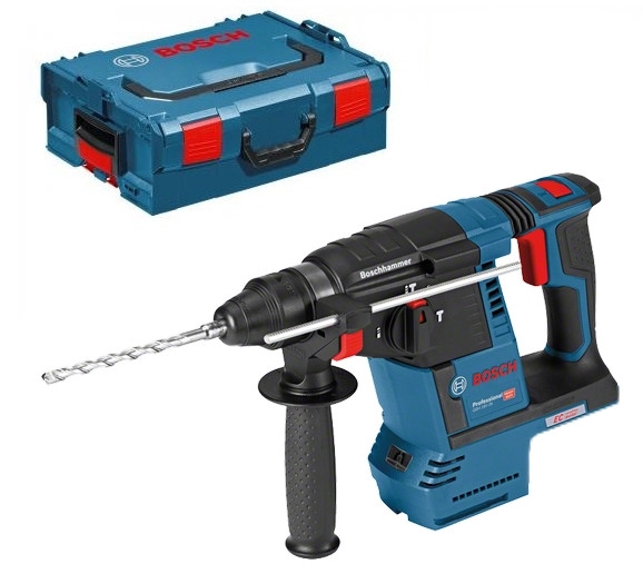 Bosch Blauw 0611909001 GBH 18V-26 Combihamer 18V excl. accu"s en lader in L-Boxx