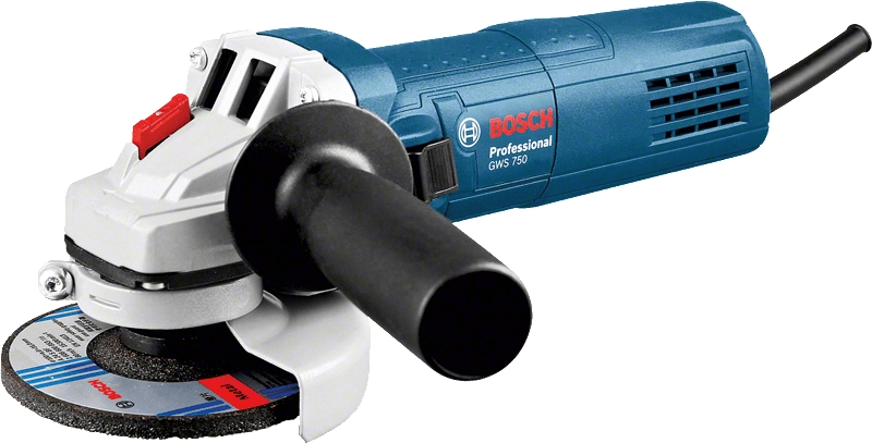 Bosch Blauw 0601394001 GWS 750 Haakse slijper 125 mm 750 Watt