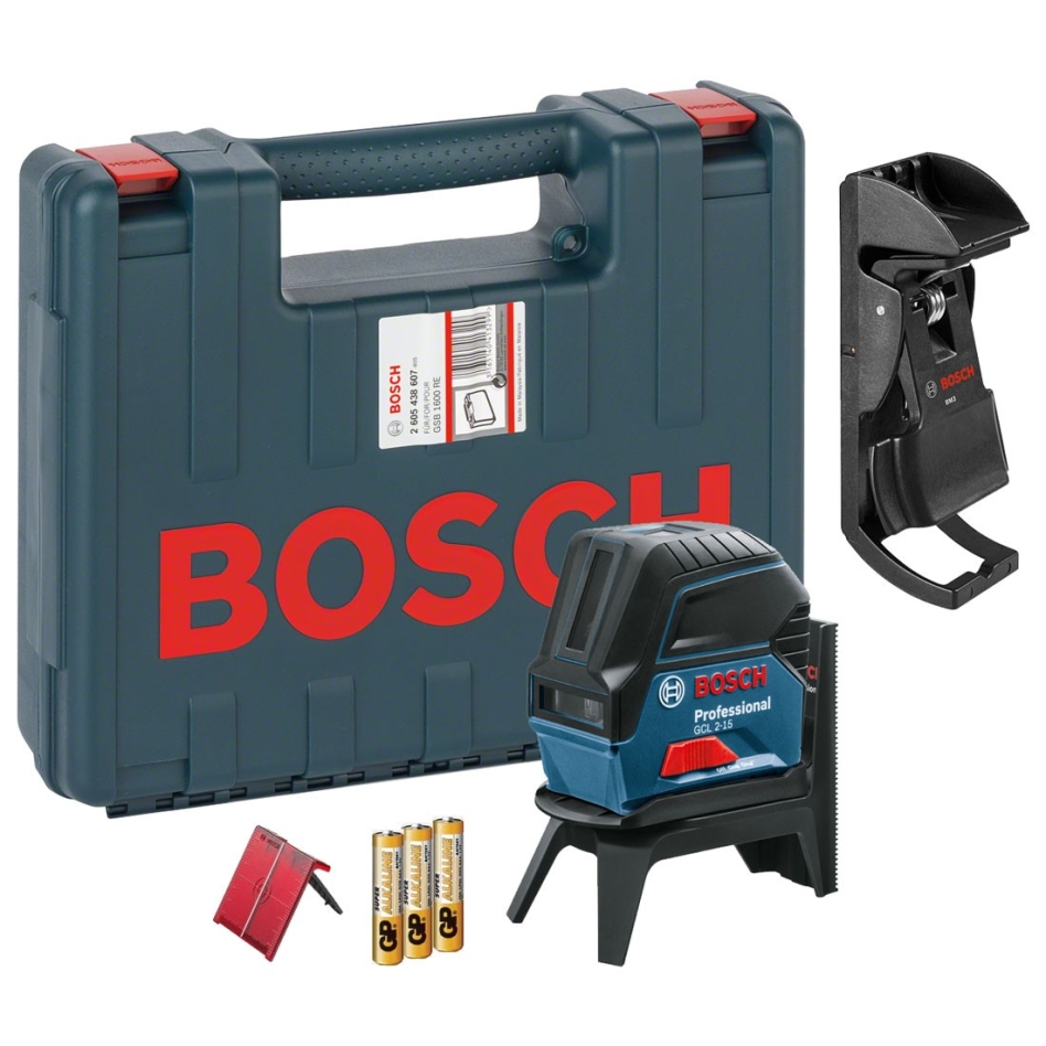 Bosch Blauw 0601066E02 GCL 2-15 Professional Lijnlaser in koffer