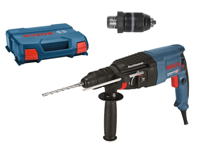 Bosch Blauw 06112A4000 GBH 2-26 F SDS-plus Combihamer Incl. Snelspanboorhouder in koffer