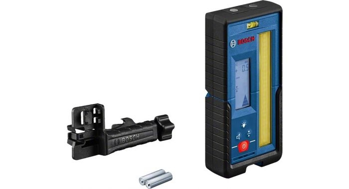Bosch Blauw 0601069L00 Rotatielasers LR 45 (LR 45 laserontvanger, RB 45 houder, 2x 1,5V AA Alkaline batterijen)