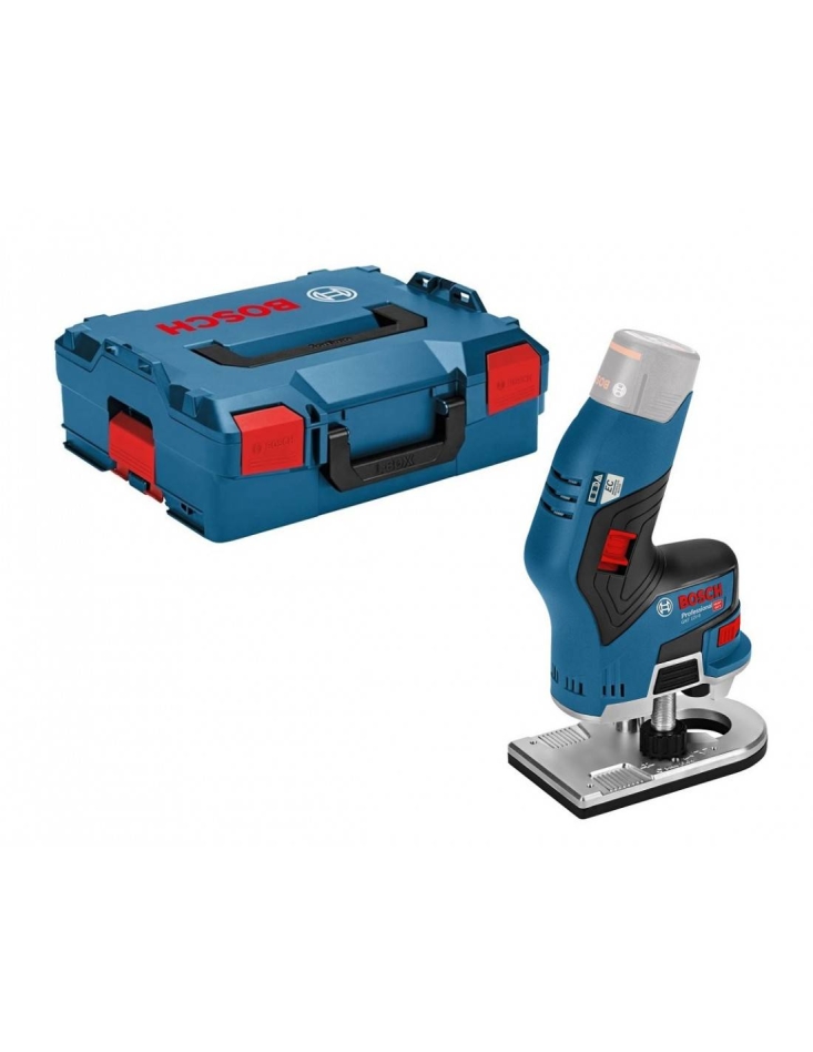 Bosch Blauw 06016B0001 GKF 12V-8 Accu Kantenfrees Excl. Accu en lader in L-Boxx