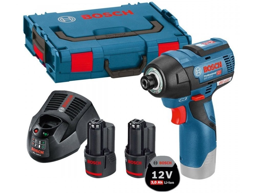 Bosch Blauw 06019E0005 GDR 12V-110 Slagschroevendraaier 12V 3.0Ah Li-Ion
