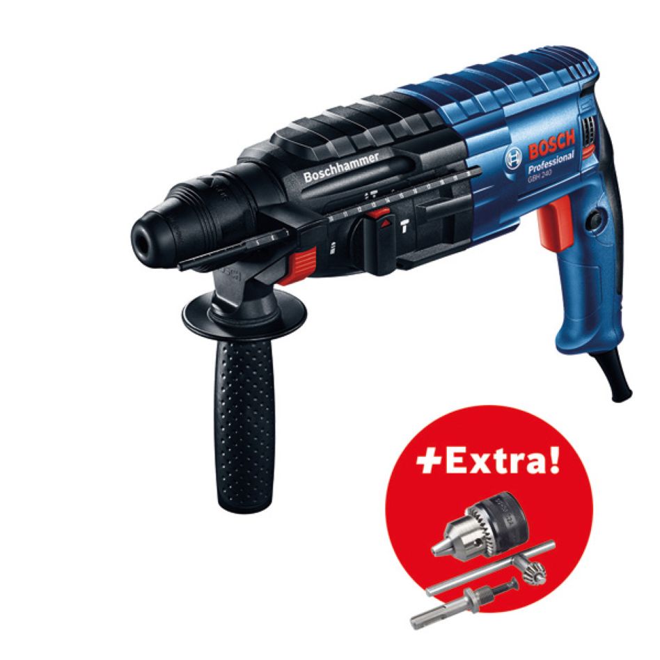 Bosch Blauw 0611272104 GBH 240 Boorhamer set in koffer
