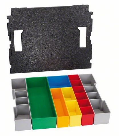 Bosch Blauw Accessoires 1600A016N8 Inzetbox set L-BOXX 13-delig