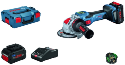 Bosch Blauw 06019H6101 GWS 18V-15 SC 125 mm Accu Haakse Slijper 18V 8.0Ah ProCore