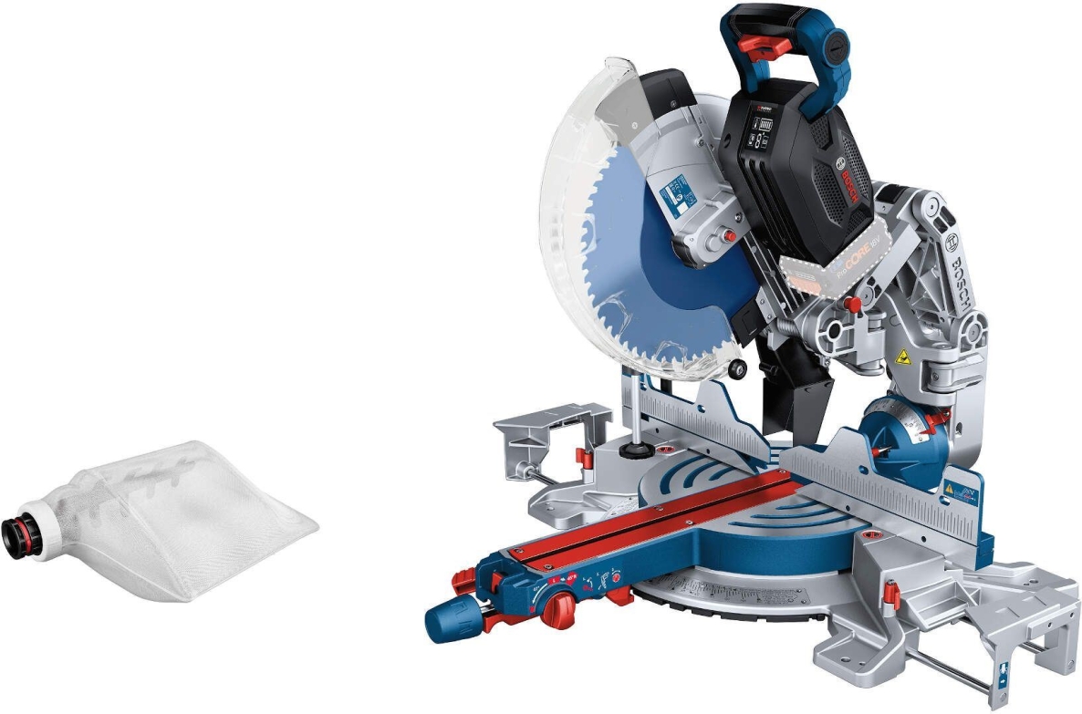 Bosch Blauw 0601B43000 GCM18V-305 GDC Professional BiTurbo Accu Afkortzaag 305 mm 18V excl. accu's en lader