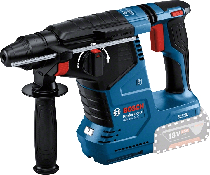 Bosch Blauw 0611923000 GBH 18V-24 C Combihamer 18V excl. accu's en lader