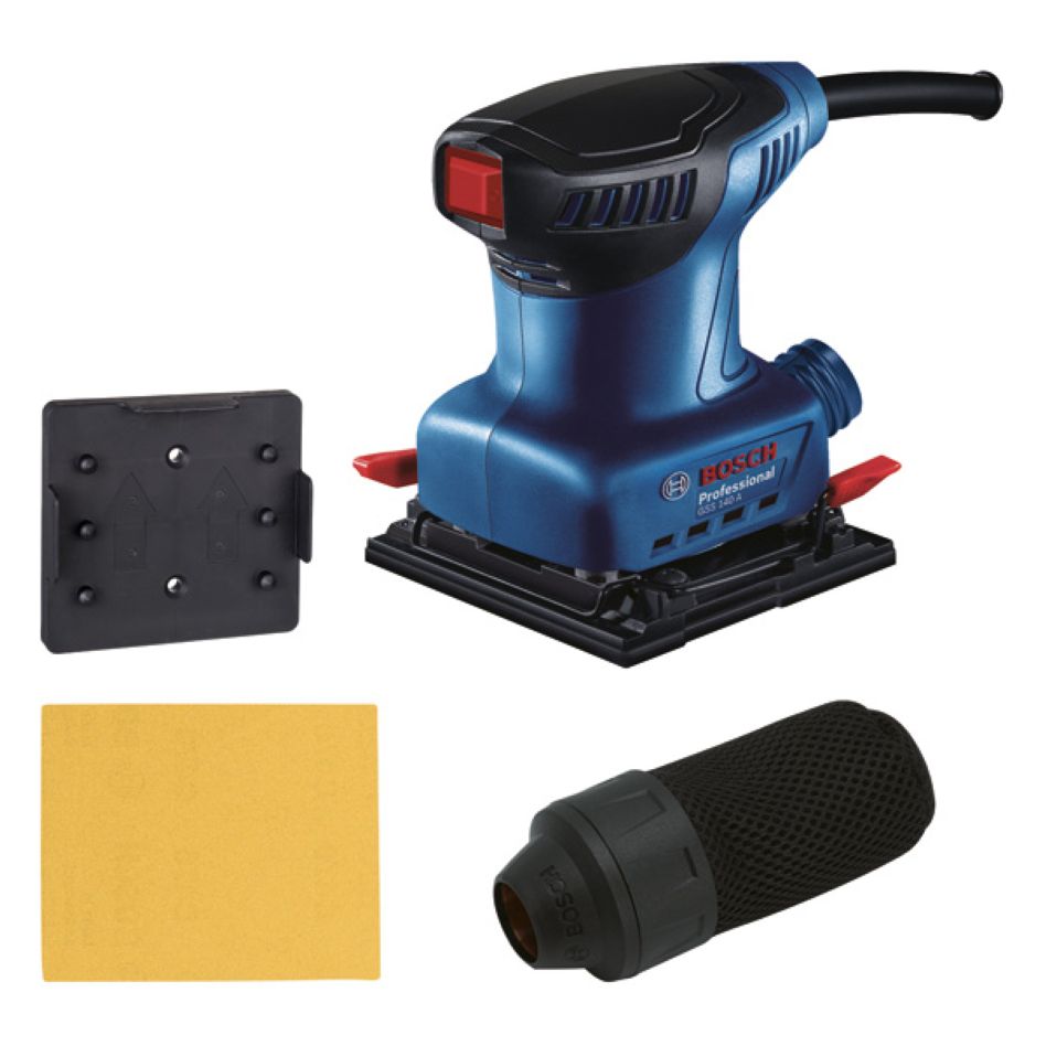 Bosch Blauw 06012A8021 GSS 140 A Vlakschuurmachine set