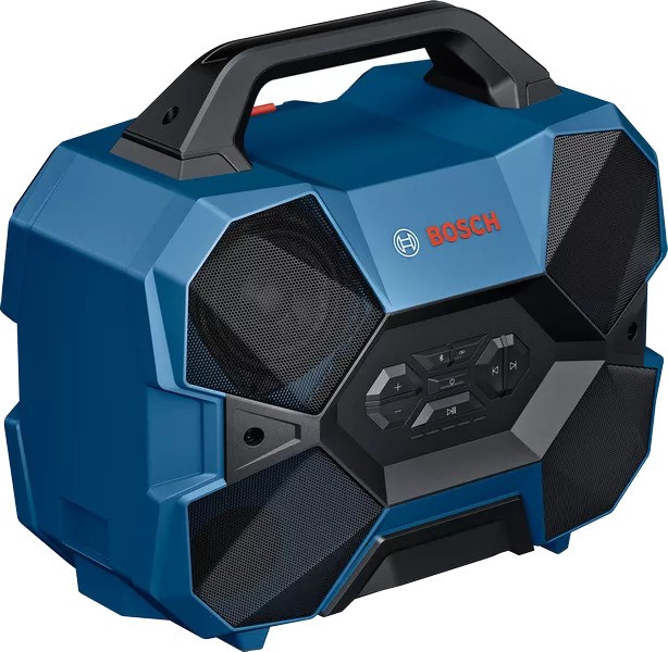 Bosch Blauw 06014A6000 GPB 18V-6 C Professional Bluetoothspeaker 18V excl. accu's en lader