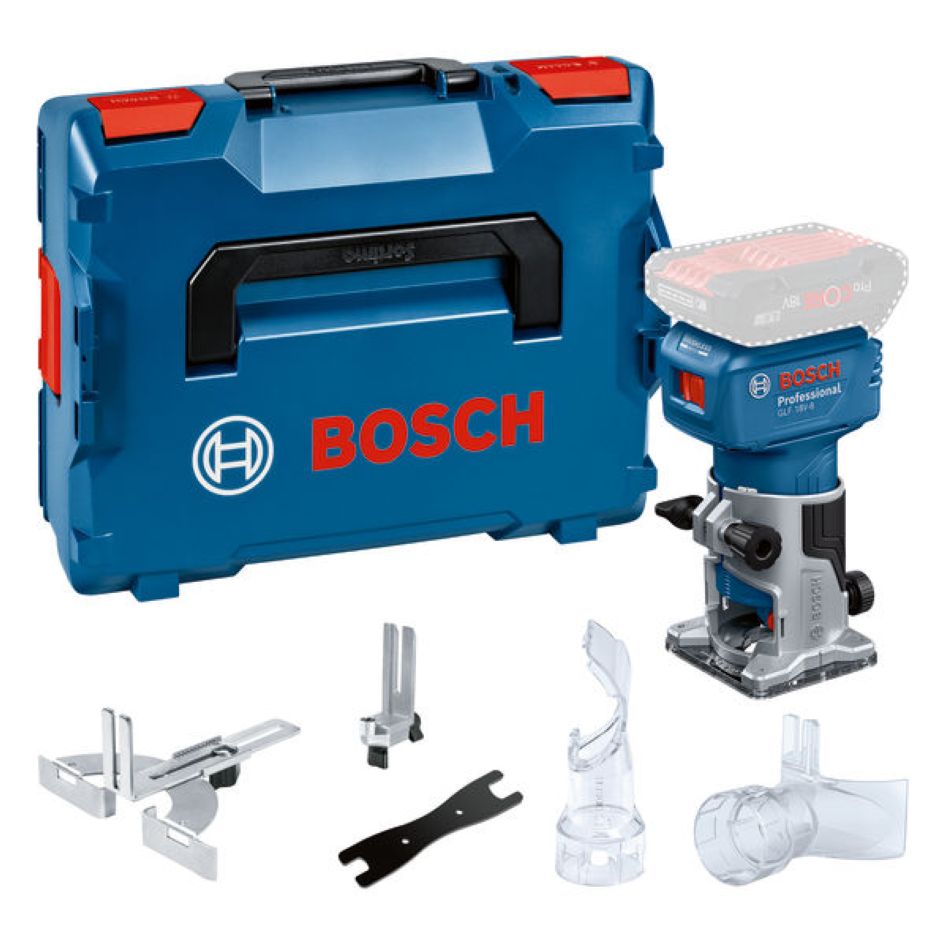 Bosch Blauw 06016C6001 GFL 18V-8 Accukantenfrees excl. accu's en lader