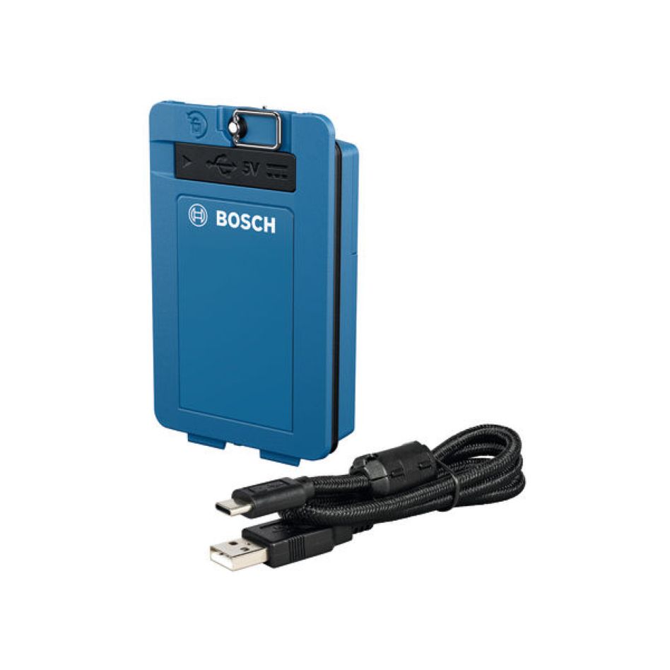 Bosch Blauw Accessoires 1600A031FZ Accu BA 3.7V 3.0Ah XL Li-Ion USB-A naar USB-C kabel