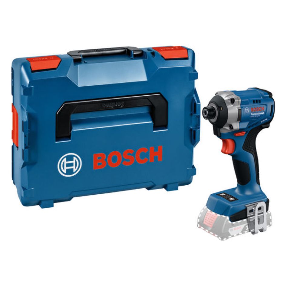 Bosch Blauw 06019N2000 GDR 18V-215 Accuslagschroevendraaier excl. accu's en lader in L-BOXX