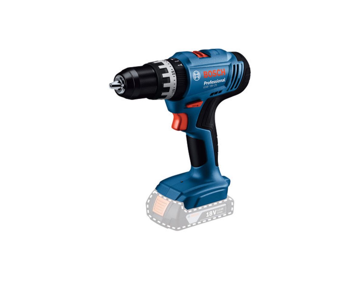 Bosch Blauw 06019K9300 GSB 18V-25 Accuklopboorschroevendraaier excl. accu's en lader in doos
