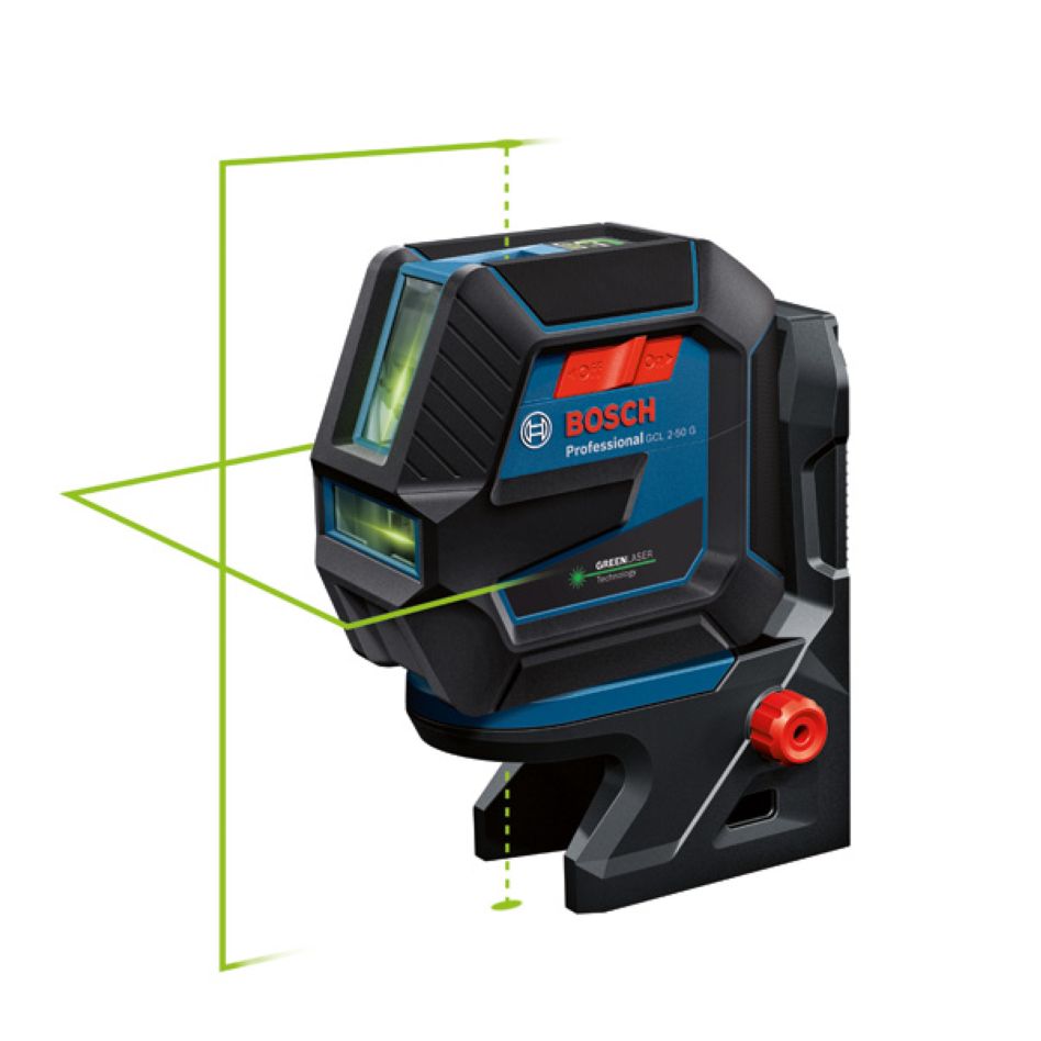 Bosch Blauw 0601066M01 GCL 2-50 G Combilaser Groen met Puntlaser en Lijnlaser + statief BT150