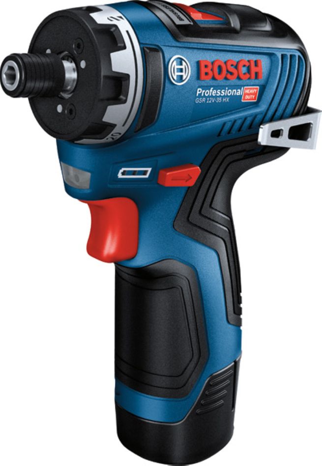 Bosch Blauw 06019J9101 GSR 12V-35 HX Accuschroefmachine 12V 3,0Ah Li-Ion in kartonnen doos