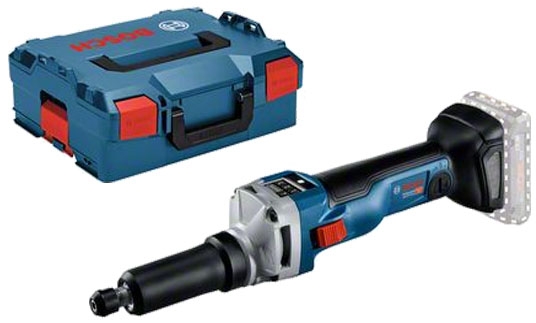 Bosch Blauw 06012B4000 GGS 18V-10 SLC Professional rechte slijper zonder accu"s en lader in L-Boxx